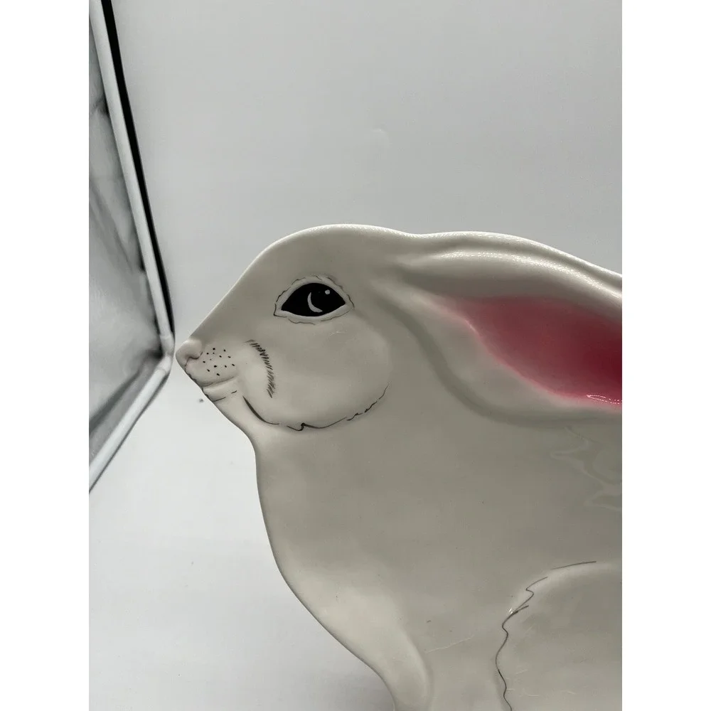 I.Godinger&co bunny serving platter set of 2